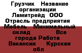 Грузчик › Название организации ­ Ламитрейд, ООО › Отрасль предприятия ­ Мебель › Минимальный оклад ­ 30 000 - Все города Работа » Вакансии   . Курская обл.